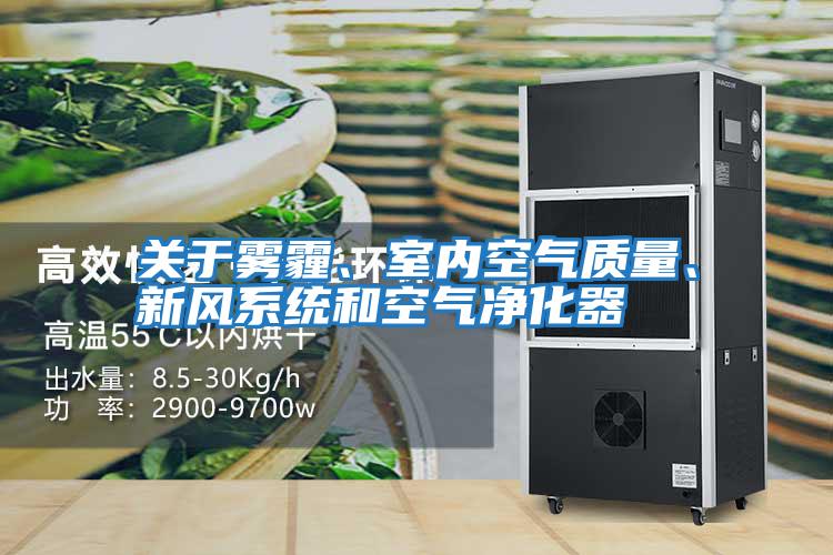 關(guān)于霧霾、室內(nèi)空氣質(zhì)量、新風系統(tǒng)和空氣凈化器