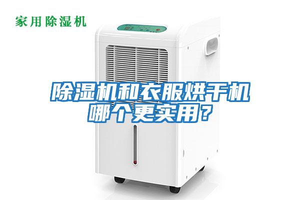 除濕機和衣服烘干機哪個更實用?