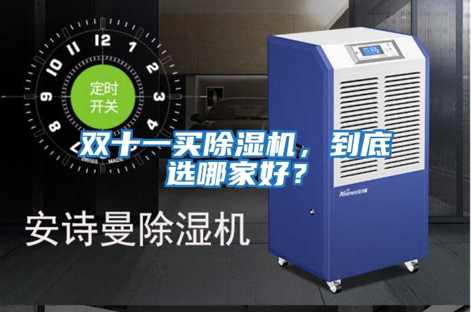 雙十一買除濕機，到底選哪家好？