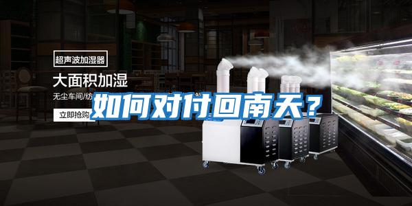 如何對(duì)付回南天？