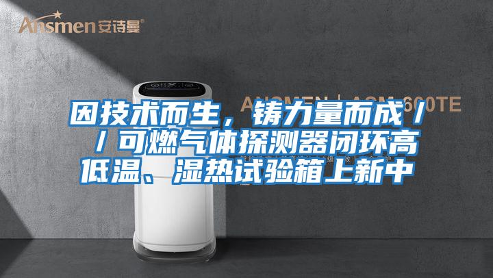 因技術而生，鑄力量而成／／可燃氣體探測器閉環高低溫、濕熱試驗箱上新中
