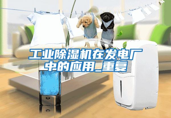 工業除濕機在發電廠中的應用_重復