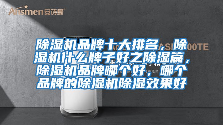 除濕機(jī)品牌十大排名，除濕機(jī)什么牌子好之除濕篇，除濕機(jī)品牌哪個好，哪個品牌的除濕機(jī)除濕效果好
