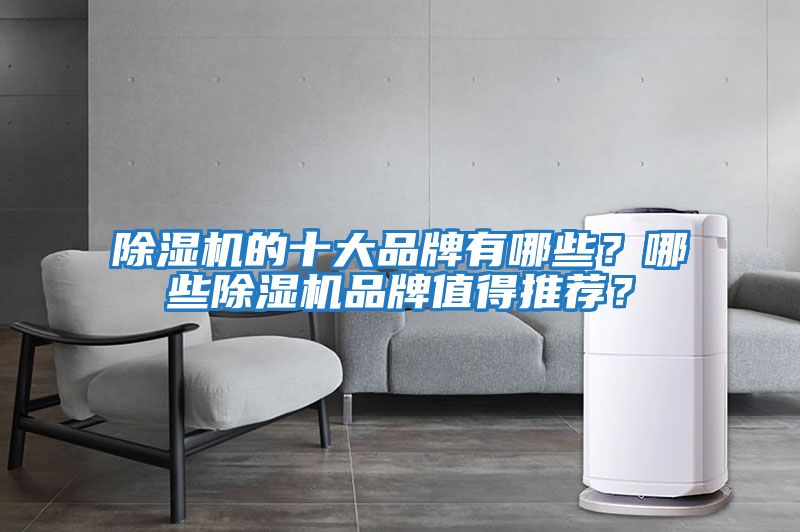 除濕機的十大品牌有哪些？哪些除濕機品牌值得推薦？