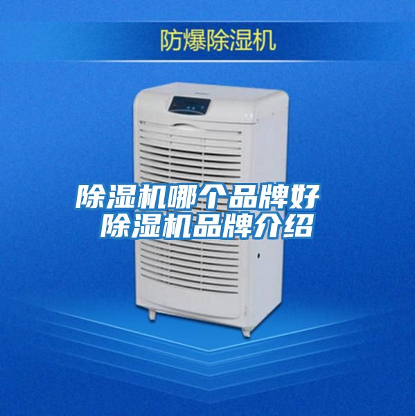 除濕機(jī)哪個(gè)品牌好 除濕機(jī)品牌介紹